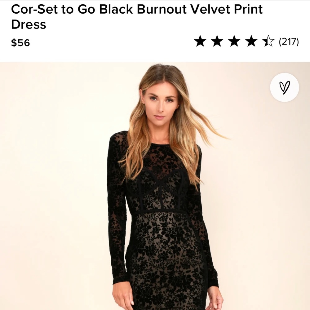 Black Corset Lulus Velvet Mini Dress